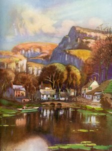 خانق شيدر ، سومرست ، 1924-1926. بواسطة لويس بورليه برول