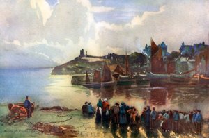 قلعة وميناء تينبي ، بيمبروكشاير ، ويلز ، 1924-1926 بواسطة لويس بورليه برول