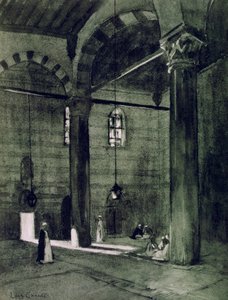 مسجد الرفاعي ، القاهرة ، مصر ، 1928 بواسطة لويس كابانيس