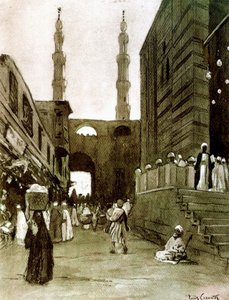 Bab El Fetouh, Cairo, Egypt, 1928 بواسطة لويس كابانيس