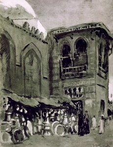 تاجر نحاس ، القاهرة ، مصر ، 1928 بواسطة لويس كابانيس