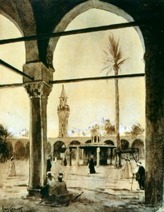 مسجد ، القاهرة ، مصر ، 1928 بواسطة لويس كابانيس