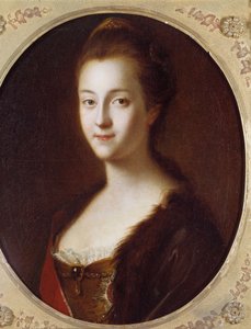 Portrait of Catherine II (1729-1796), Imperator of Russia Painting by Louis Caravaque (1684-1754) 18th century. Saint Petersburg, Peterhof Castle