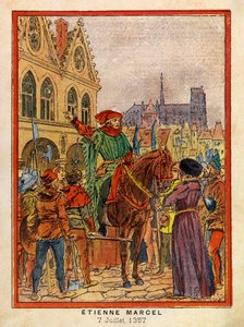 Les Grandes Journees de l'Hotel de Ville de Paris بواسطة A. Mercier ، رسمها لويس بومبلد (1862-1927): في 7 يوليو بواسطة تفجير لويس تشارلز