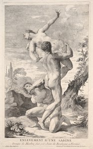 اغتصاب Sabines ، 1700s. بواسطة لويس ديسبيس