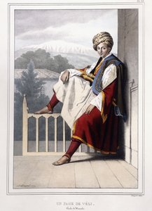 صورة ، مناظر وأزياء يونانية وعثمانية من الرحلة إلى أثينا والقسطنطينية ، 1825 بواسطة لويس دوبري