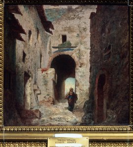 "La porte Maure" (البوابة المغربية) منظر المدينة بالمغرب. لوحة لويس غابرييل يوجين إيزابي (1803-1886) 1835 متحف بوشكين ، موسكو بواسطة لويس يوجين غابرييل إيزابي
