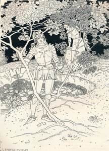 رسم توضيحي لـ Spensers Faerie Queene. كانتو الثاني. الآية 30 ، ج 1895