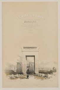 مصر والنوبة: Frontispiece Volume V ، 1849. بواسطة لويس هاجي