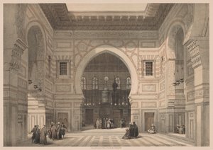 مصر والنوبة: المجلد الثالث - العدد 36 ، داخل مسجد السلطان الغوري بواسطة لويس هاجي