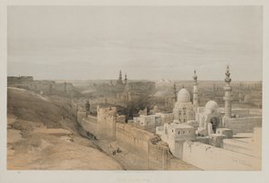 مصر والنوبة ، المجلد الثالث: القاهرة ، النظر إلى الغرب بواسطة بعد ديفيد روبرتس