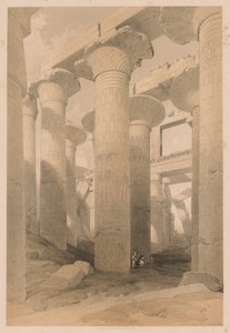 مصر والنوبة: المجلد الثاني - رقم 14 ، الكرنك ، 1838. بواسطة لويس هاجي