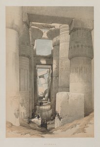 مصر والنوبة ، المجلد الثاني: الكرنك ، 1847. بواسطة لويس هاجي
