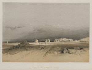مصر والنوبة ، المجلد الثاني: أطلال ممونيوم ، طيبة ، 1847.
