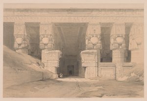مصر والنوبة: المجلد الأول - رقم 35 ، دندرة ، 1838.