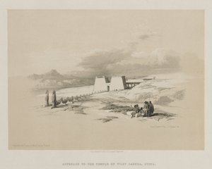 مصر والنوبة ، المجلد الأول: نهج معبد وادي صابوة ، النوبة ، 1847. بواسطة لويس هاجي
