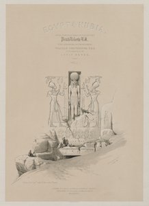 مصر والنوبة ، المجلد الأول: الواجهة ، 1846. بواسطة لويس هاجي