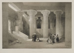 مصر والنوبة ، المجلد الأول: معبد إسنة ، 1846. بواسطة لويس هاجي