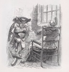الرجل الأحمر الصغير من الأعمال الكاملة لـ Béranger ، 1836. المؤلفون: Louis-Henri Brevière ، Cesar-Auguste Hebert. بواسطة لويس هنري بريفير ، سيزار أوغست هيبرت