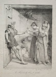 خطيبة ملك غارب 1800. بواسطة لويز ماري جين هيرسينت