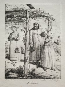 الناسك ، 1818. بواسطة لويز ماري جين هيرسينت