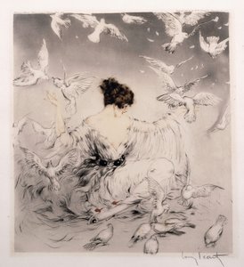 الفتاة ذات الحمائم بواسطة لويس إيكارت