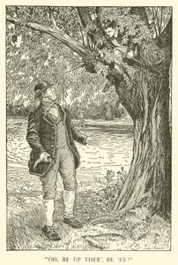 Illustration for Tom Browns School-Days (engraving) بواسطة لويس جون ريد