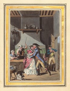 تاريخ مانون ليسكوت المجلد الأول ، المنشور عام 1797. المؤلفون: لويس جوزيف لوفيفر ، جاك جوزيف كويني. بواسطة لويس جوزيف لوفيفر وجاك جوزيف كويني