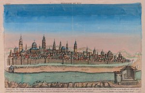 خريطة القدس عاصمة فلسطين تحت حكم داود وسليمان ... ، 1770 بواسطة لويس جوزيف موندار