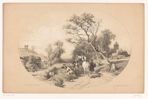يطلب رايدر معلومات على طول الطريق Le renseignement (العنوان على الكائن) مناحي خلابة (عنوان المسلسل) النزهة pittoresques (عنوان السلسلة على الكائن) بواسطة لويس بيير رينيه دي مورين