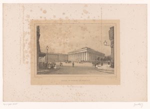 منظر لمبنى البورصة في باريس Bourse et Tribunal de Commerce (العنوان على الكائن) وجوه داخل وحول باريس (عنوان المسلسل) باريس (عنوان المسلسل على الكائن)