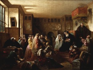 ماري ، ملكة اسكتلندا ، تقسم جواهرها بواسطة لويس لانج