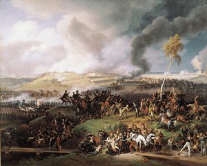 معركة موسكوفا (أيضًا معركة بورودينو) (7 سبتمبر 1812) (زيت على قماش بواسطة لويس ليجون