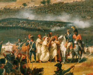 معركة الأهرامات (زيت على قماش) بواسطة لويس ليجون