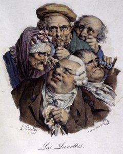 النظارات ، حوالي 1820 (نقش) بواسطة لويس ليوبولد (بعد) بويلي