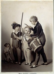 جنودي الصغار. نقش لويس ليوبولد بويلي (1761-1845) بواسطة لويس ليوبولد بويلي