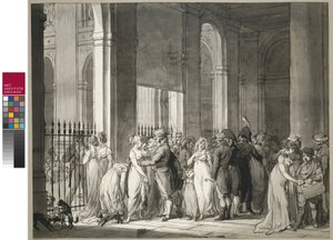 الممرات في القصر الملكي ، ج 1804 بواسطة لويس ليوبولد بويلي