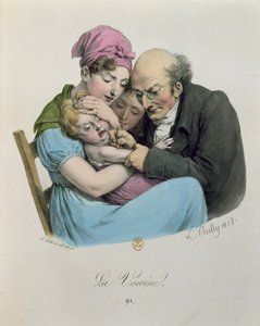 اللقاح ، نقشه فرانسوا سيرافين ديلبك (1778-1825) 1827 بواسطة لويس ليوبولد بويلي