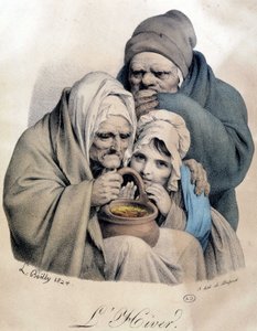 الشتاء - الرسم بواسطة Boilly بواسطة لويس ليوبولد بويلي