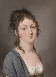 لويس ليوبولد بويي - بورتريه للكونتيسة فرانسوا دي سانت ألديغوندن بواسطة لويس ليوبولد بويلي