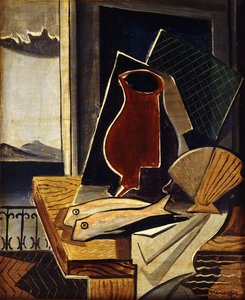 طاولة أمام الشرفة ؛ جدول devant le Balcon ، 1926 بواسطة لويس ماركوسي