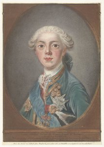 صورة لويس ستانيسلاس كزافييه من فرنسا Louis-Stanislas-Xavier of France ، كونت بروفانس (العنوان على الكائن) بواسطة لويس مارين بونيه