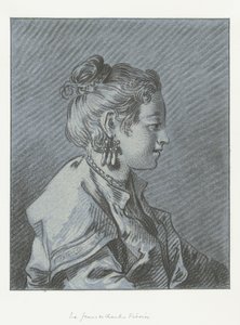 صورة لخادمة فنلندية Tête de femme de chambre Finoise بواسطة لويس مارين بونيه