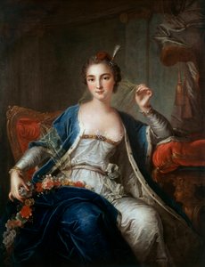 صورة لقاعة مادموزيل عام 1737. لوحة لويس ميشيل فان لو (1707-1771) بواسطة لويس ميشيل فان لو