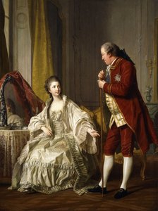 صورة مزدوجة للماركيز وماركيز دي ماريجني ، 1769 بواسطة لويس ميشيل فان لو
