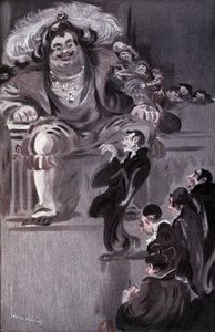 Gargantua - في "Gargantua" بواسطة Rabelais ، مريض. بقلم لويس مورين ، أد. Laurens ، باريس ، بواسطة لويس مورين