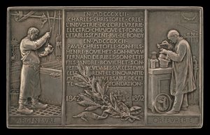 الذكرى الخمسون لشركة Christofle Company ، 1842-1892 [عكس]