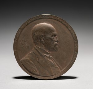الميدالية: أبرام ستيفنز هيويت ، 1875-1925.