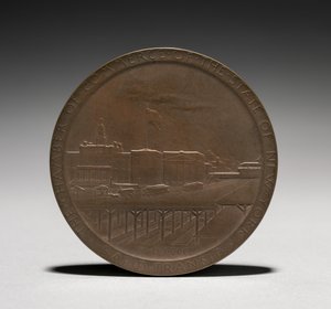 الميدالية: عكس أبرام ستيفنز هيويت ، 1875-1925.