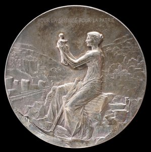 ميدالية الذكرى الخمسين للمدرسة الفرنسية بأثينا ، 1898.
